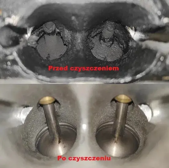 Zatarty tłok z silnika 1.5 TSI